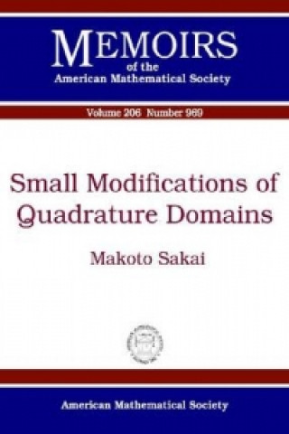 Small Modifications of Quadrature Domains