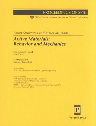 Smart Structures and Materials 2000: Active Materials - Behaviour and Mechanics