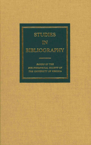 Studies in Bibliography v. 58