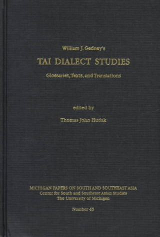 Studies on Tai Dialects