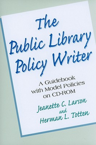 Public Library Policy Writer