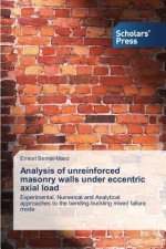 Analysis of unreinforced masonry walls under eccentric axial load