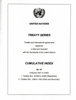 Treaty Series Cumulative Index No. 45