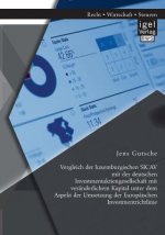 Vergleich der luxemburgischen SICAV mit der deutschen Investmentaktiengesellschaft mit veranderlichem Kapital unter dem Aspekt der Umsetzung der Europ