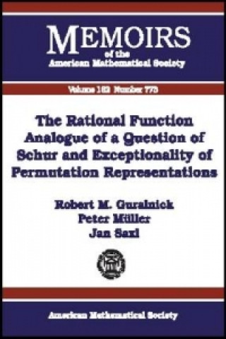 Rational Function Analogue of a Question of Schur and Exceptionality of Permutation Representations