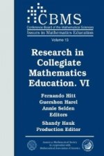 Research in Collegiate Mathematics Education VI
