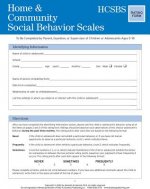 Home and Community Social Behavior Scales (HCSBS-2)  Rating Scales