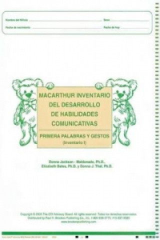 Macarthur Communicative Development Inventories (Cdis)