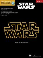 STAR WARS EASY PIANO CD PLAY-ALONG