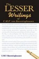 Lesser Writings of C M F von Boenninghausen