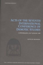 Acts of the Seventh International Conference of Demotic Studies, Copenhagen 23-27 August 1999