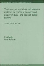 Impact of Incentives & Interview Methods on Response Quantity & Quality in Diary- & Booklet-Based Surveys