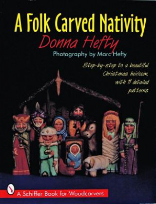 Folk Carved Nativity
