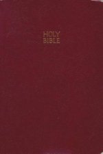 KJV, End-of-Verse Reference Bible, Giant Print, Leathersoft, Burgundy, Red Letter Edition