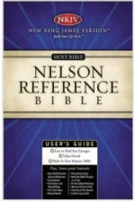 NKJV, Reference Bible, Ultraslim, Bonded Leather, Black, Red Letter Edition