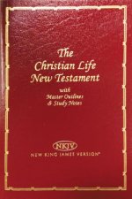 NKJV, Christian Life New Testament, Imitation Leather, Burgundy