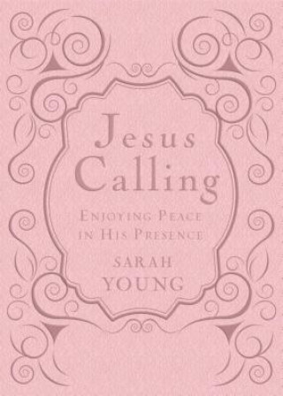 Jesus Calling, Pink Leathersoft, with Scripture References
