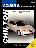 Acura Tl 1999 Thru 2008