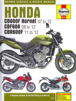 Honda CB600F Hornet, CBF600 & CBR600F Service and Repair Manual