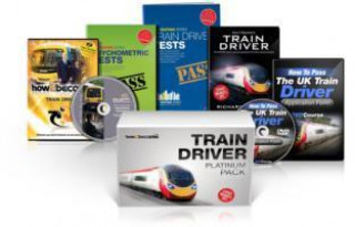 Train Driver Recruitment Platinum Package Box Set: How to Become a Train Driver Book, Train Driver Tests Manual, Application Form DVD, Psychometric Te