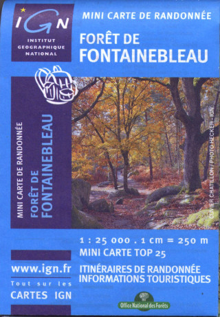 Foret De Fontainebleau Mini Map