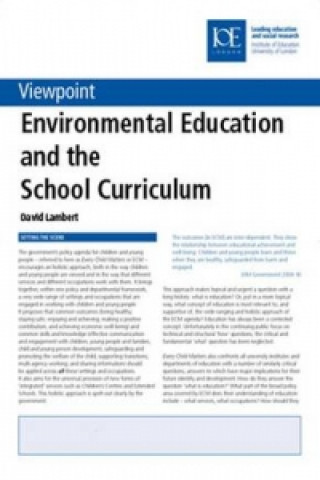 Environmental Education and the School Curriculum