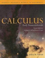 Student Resource Manual to Accompany Calculus