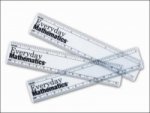 Everyday Mathematics, Grades 1-3, Rulers, 6 inch/15 centimeters (Package of 10)