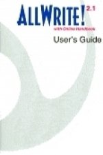 Allwrite 2.1 CD-Rom+Users Guide