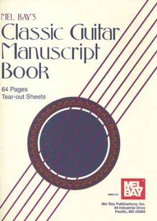 CLASSIC GUITAR MANUSCRIPT BOOK