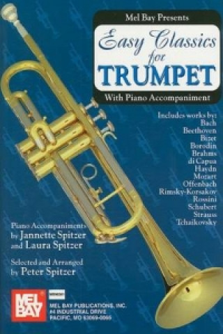 Easy Classics for Trumpet - with Piano Accompaniment