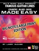 MCCABE FMOUS GTR LNES EASY LG GTR BK