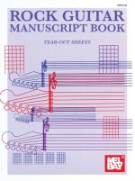 ROCK GUITAR MANUSCRIPT BOOK