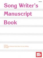SONG WRITERS MANUSCRIPT BOOK