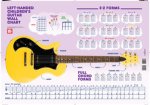 LEFT HANDED CHILDRENS GTR WALL CHART