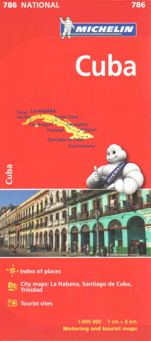 Cuba - Michelin National Map 786