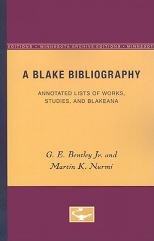 Blake Bibliography
