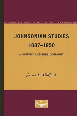 Johnsonian Studies, 1887-1950