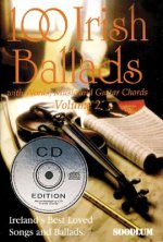 100 IRISH BALLADS 2 BK CD PIANO VOCAL GU