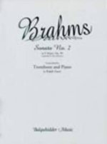 BRAHMS SONATA NO 2 OP99 F SAUER TROMBONE