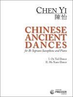 CHEN YI CHINESE ANCIENT DANCES SOPRANO S