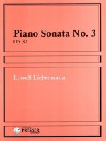 LIEBERMANN PIANO SONATA NO 3 OP82 PIANO