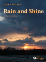 SCHOCKER RAIN SHINE FLUTE PIANO