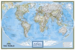 Personalized Map - World Classic