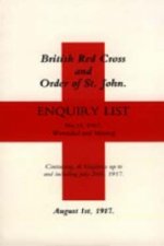 British Red Cross and Order of St John Enquiry List (No 14) 1917