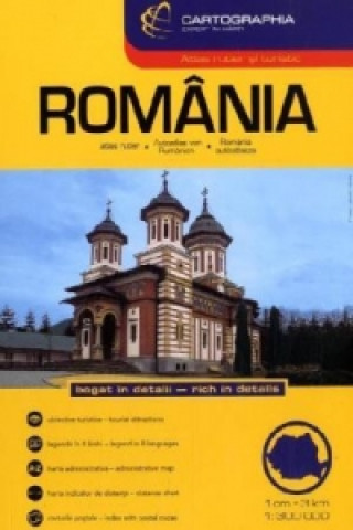 Romania Road Atlas