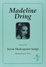 MADELEINE DRING SEVEN SHAKESPEARE SONGS