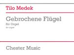 MEDEK TILO GEBROCHENE FLUGEL ORGAN BOOK