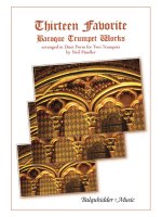 THIRTEEN FAVORITE BAROQUE TRUMPET WORKS