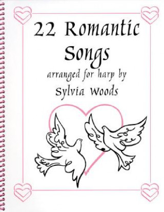 22 ROMANTIC SONGS WOODS HARP BK